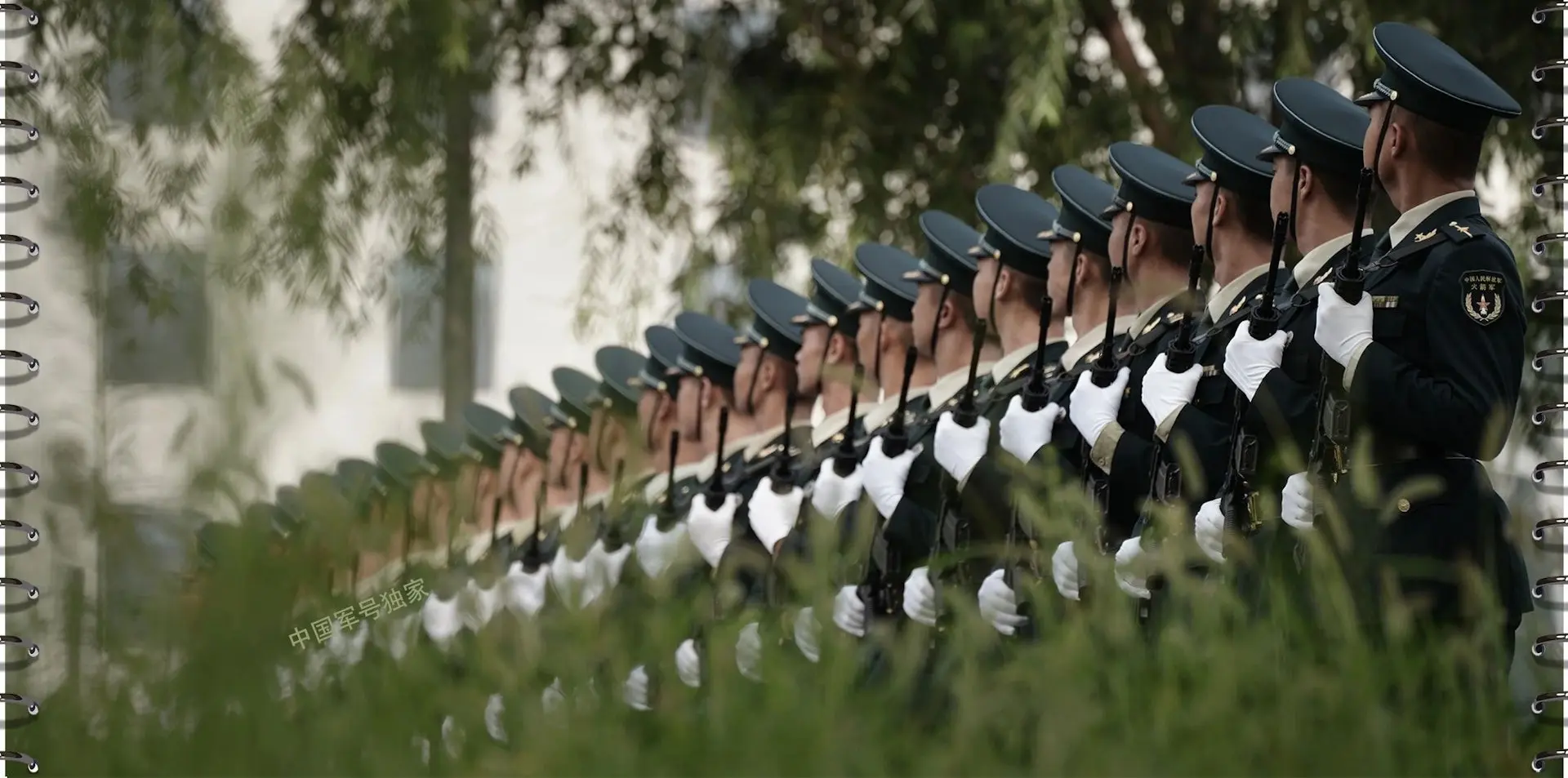 軍容整齊
