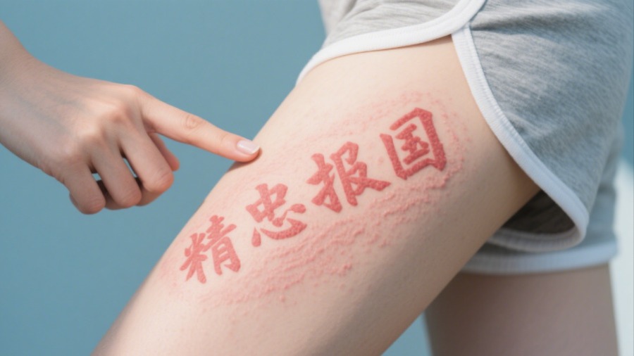 大腿上「刻」出精忠報國？是怪病皮膚劃痕症蕁麻疹作祟？的封面圖片