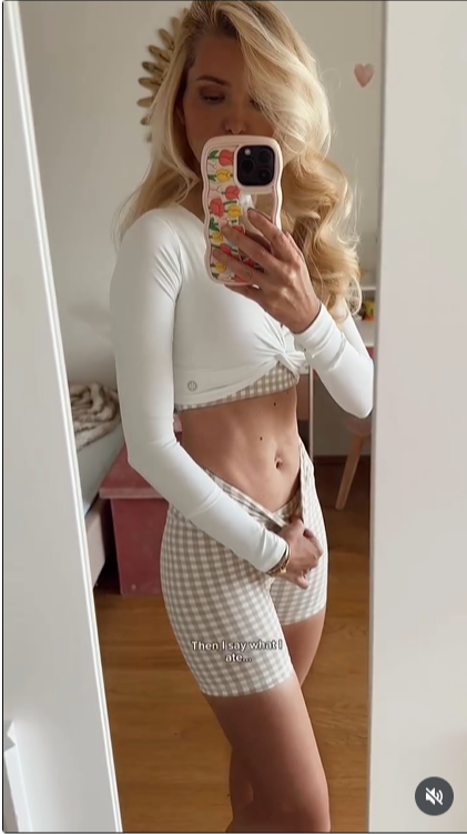 現在的 Cristina。（來源：cristinagheiceanu@IG）
