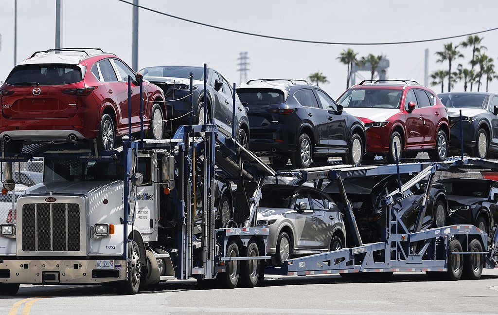 美國政府當地時間5月3日正式啟動對進口關鍵汽車零部件加徵25%附加關稅的措施。(資料圖片)