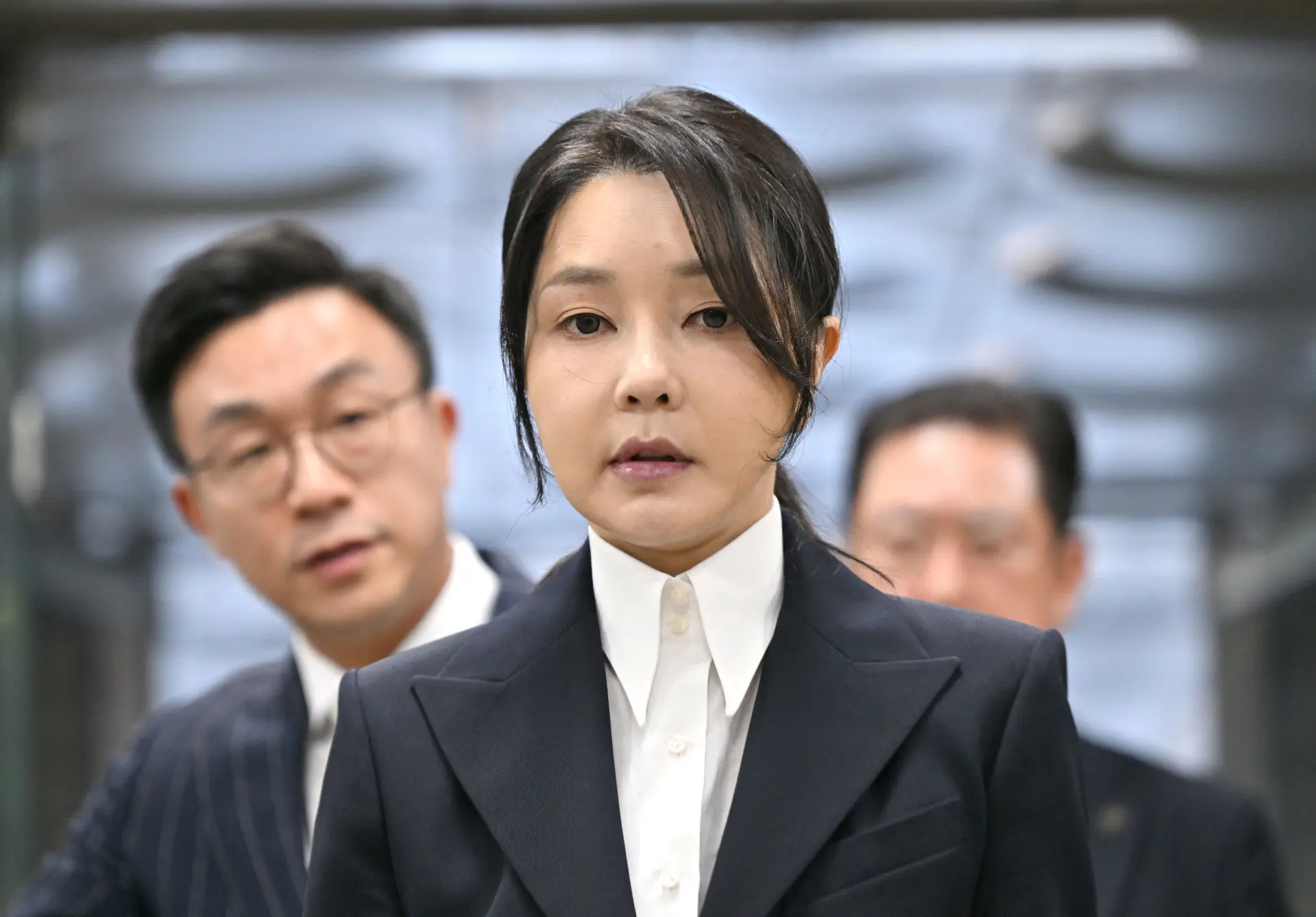 韓國前第一夫人金建希。(資料圖片)