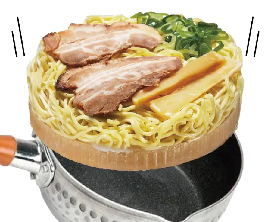 日本近冷公司的「不用加水」冷凍拉麵，憑獨特技術和場景營造熱賣2億份。（來源：store.shopping.yahoo/日本近冷公司官網）
