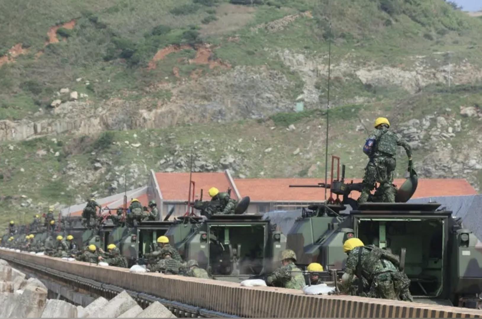 台軍方剛剛結束為期最長的「漢光演習」。（資料圖片）