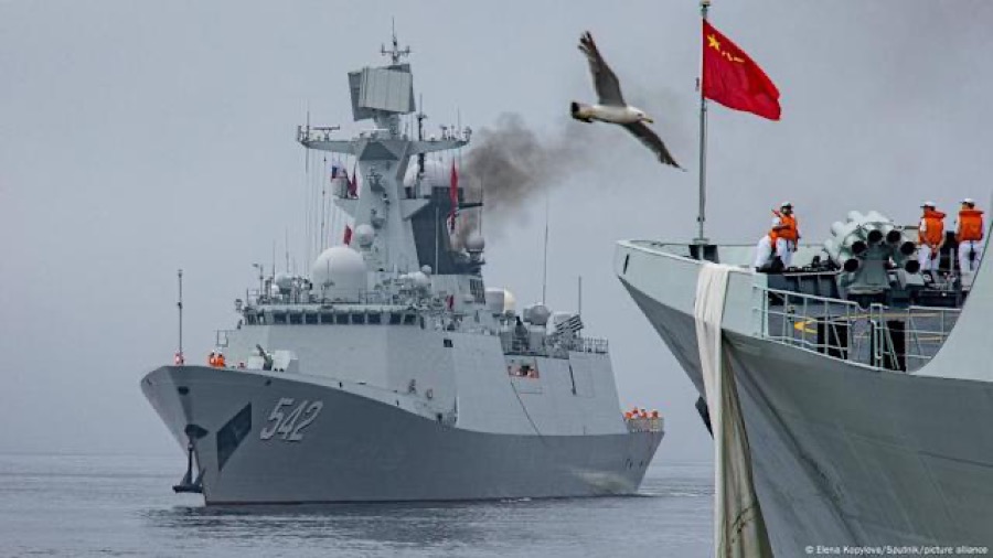 中俄海軍聯合軍演開啟演練階段的封面圖片
