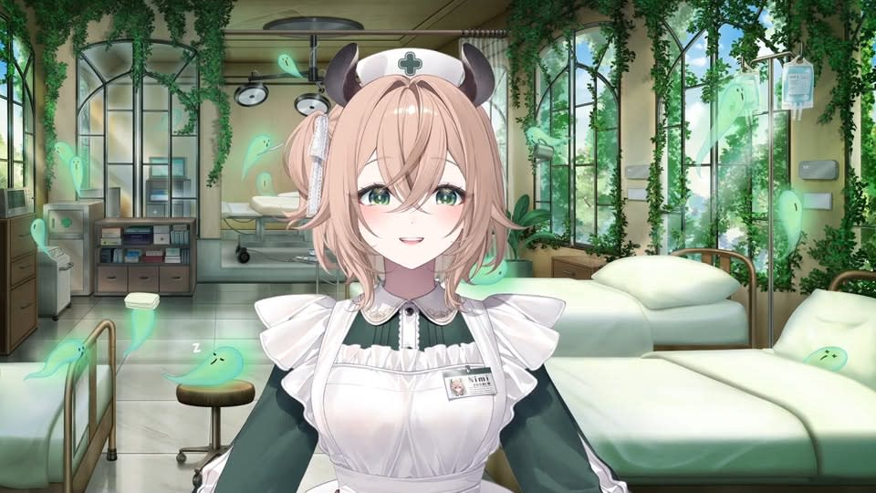 擁有 67.9 萬訂閱的個人勢食夢貘 VTuber Nimi Nightmare 突官宣結婚，粉絲祝福！（來源：niminightmare@x）
