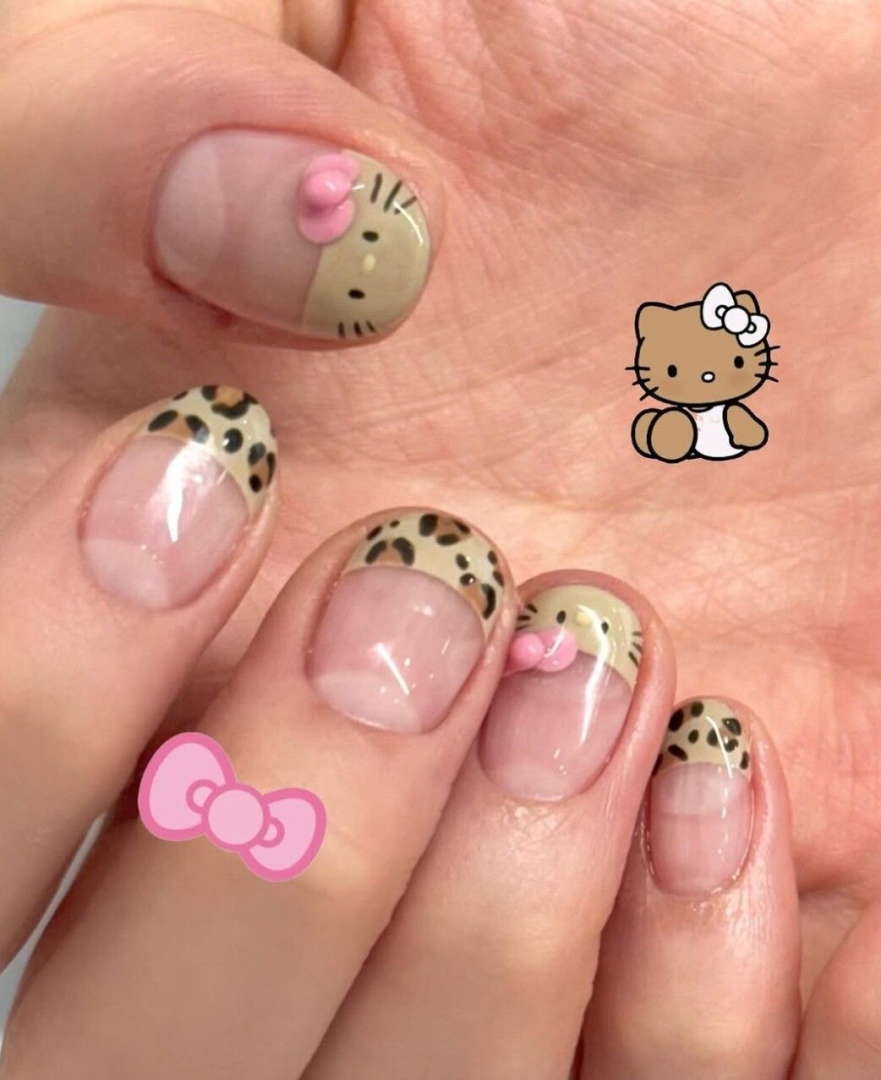 IG爆火美甲大集合！Hello Kitty 美甲居然能曬出小麥肌～（來源：IG）