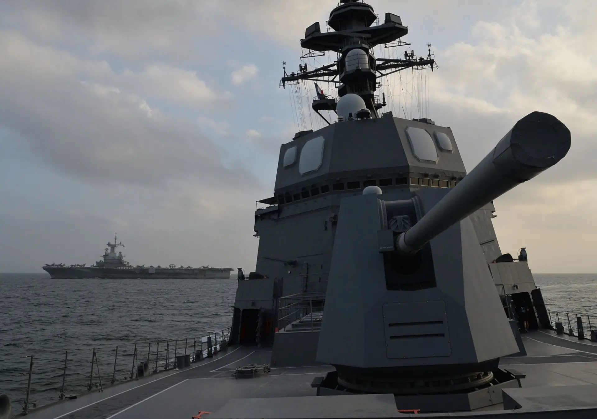 涼月號艦長2024年5月上任，沒想到7月就發生「誤闖」中國領海事件，因此遭到撤換。（日本海上自衛隊）