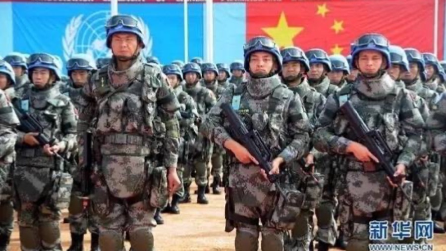 外媒炒作中國維和部隊赴烏的封面圖片