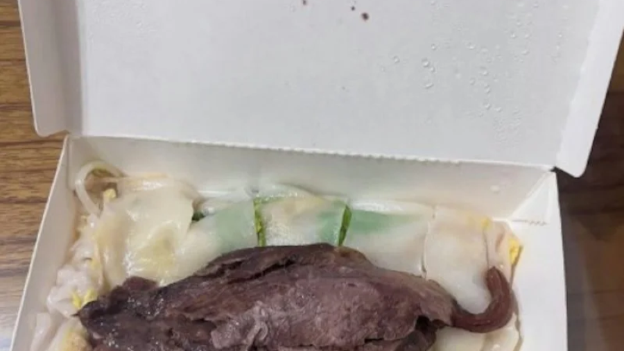 外賣盒裡竟冒出「鼠形牛腱」，膽小者慎入！的封面圖片
