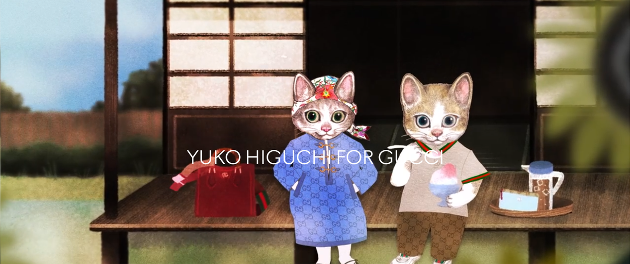 Gucci 與樋口裕子隔 7 年再聯乘，推出日本限定單品，含手袋、錢包等，融入 BO、BORIS 及經典元素，酒紅色成亮點，頗具吸引力。（來源：Gucci@官網）