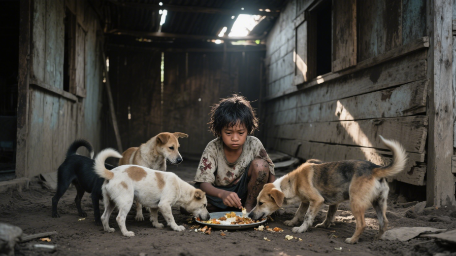 震撼！泰國 8 歲童淪為「犬孩」，只能靠吠叫交流！的封面圖片
