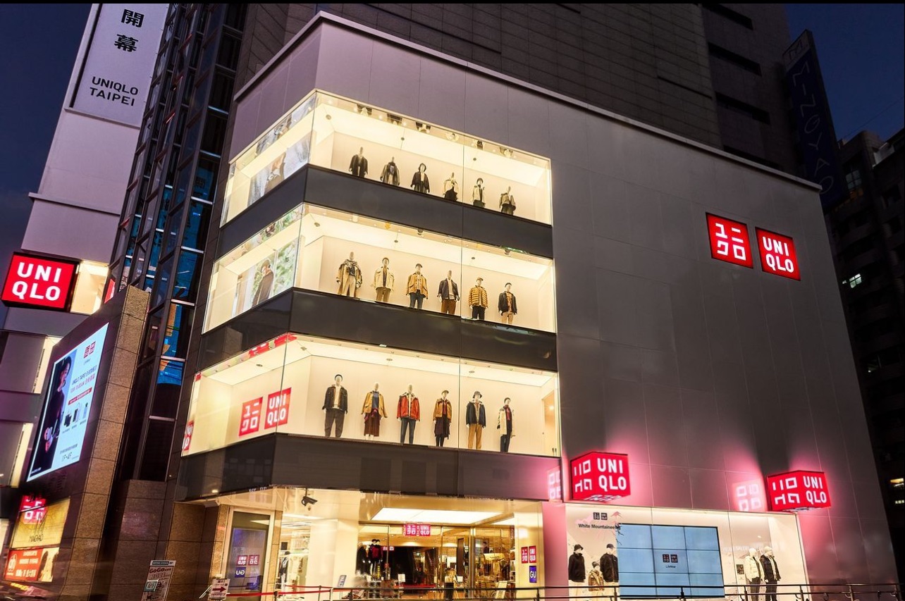 日本優衣庫在台北市的旗艦店。（網絡圖片）