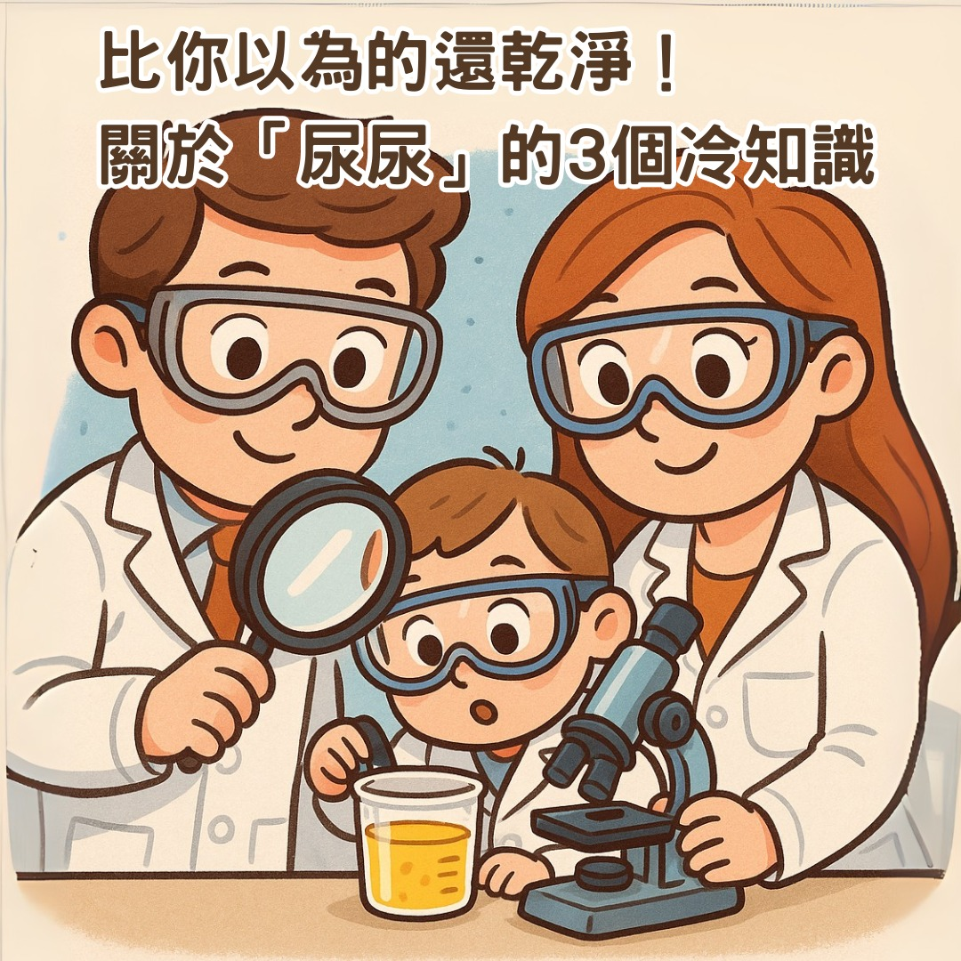 來自臺灣地區的兒科醫師傑登分享，健康人的尿液在膀胱中無菌，比口水乾淨。（來源：傑足先登 傑登醫師 @Facebook）