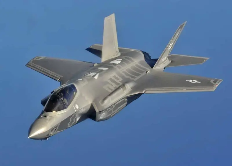美國空軍F-35A「閃電II」（F-35A Lightning II）聯合攻擊匿蹤戰鬥機。（美國空軍官網）