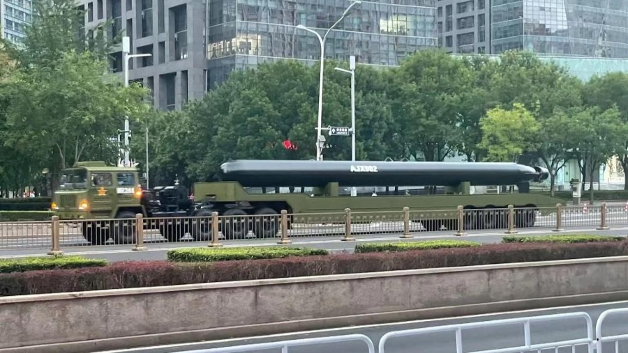 傳中國核魚雷將現蹤「九三閱兵」的封面圖片